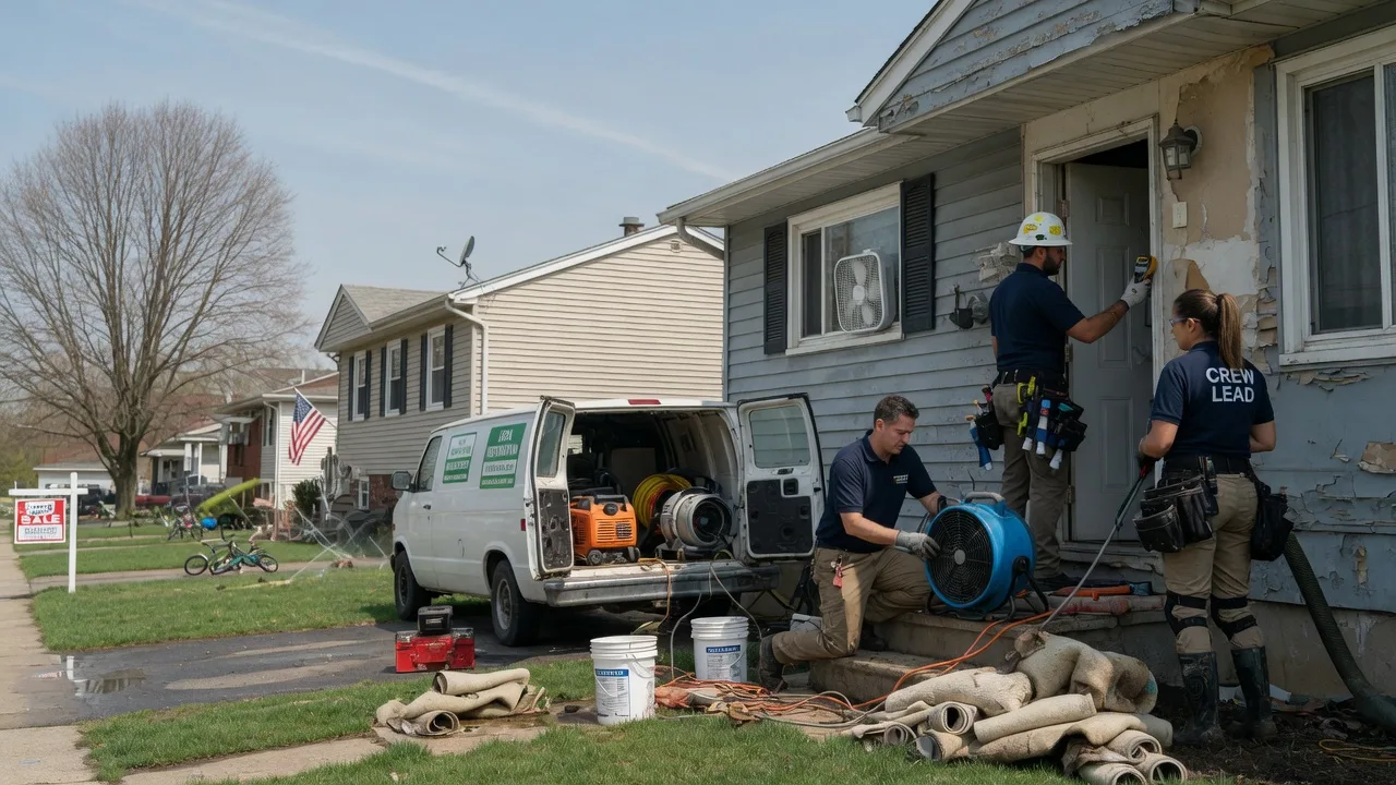 Flood Cleanup in Harmans, MD near me