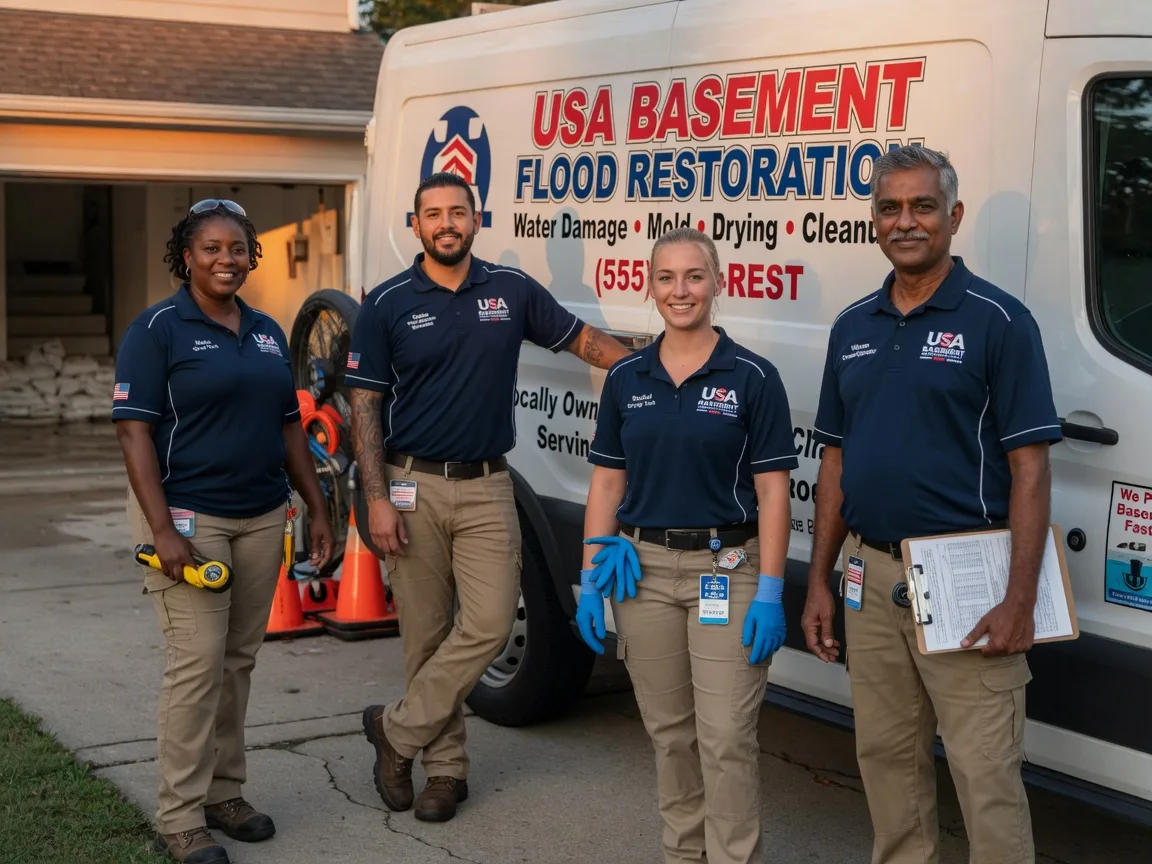 Basement Flood Cleanup company in Harmans, MD