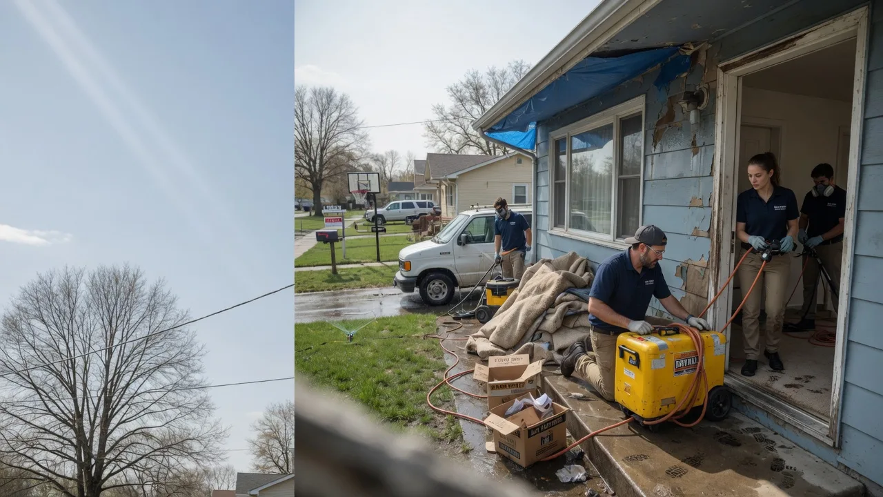 Basement Flood Cleanup in Harmans, MD near me